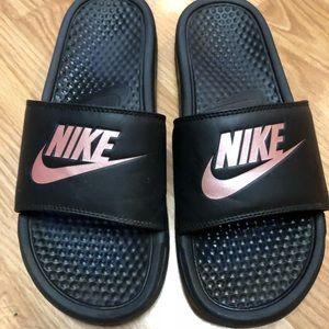 Woman’s Nike Benassi Just Do It Slide Sandals